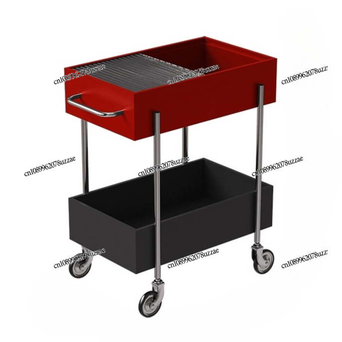 Office Furniture Second Hand - Маленькая тележка, многослойная бывшая в употреблении