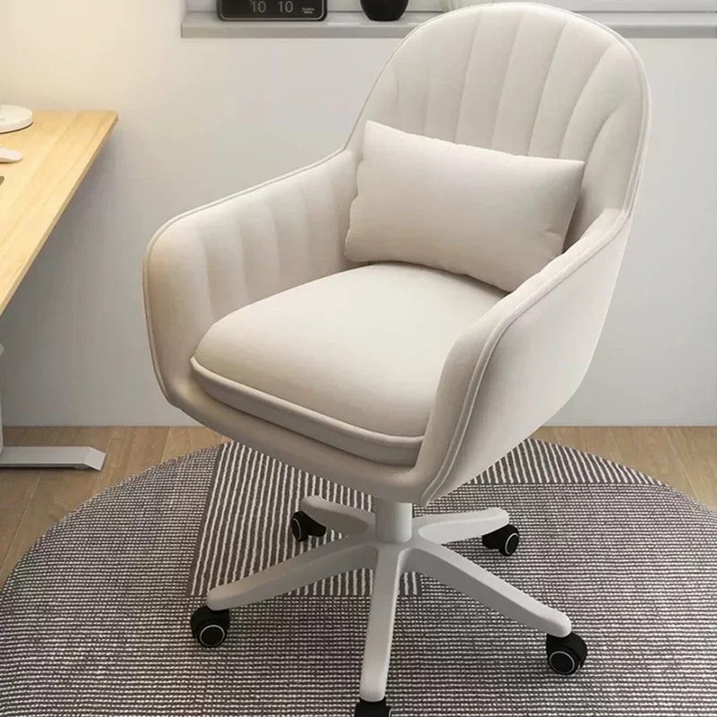 Task Chair Mid Back - Современный бархатный стул для домашнего офиса,