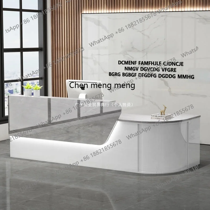 Reception Desk Counter - Кассовый прилавок для современного магазина одежды,