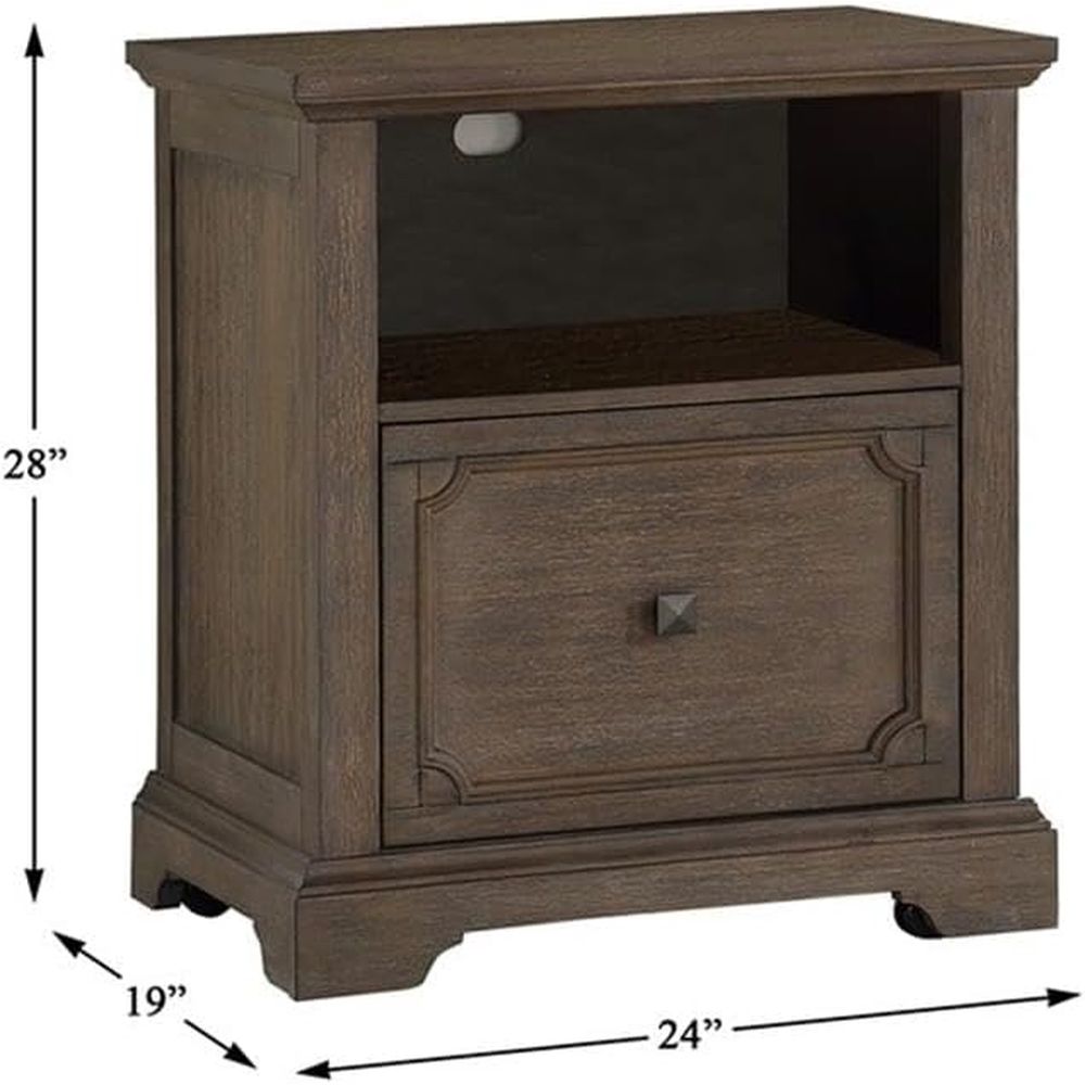 Антикварный серый боковой шкаф – обзор и цена File Cabinet Lateral