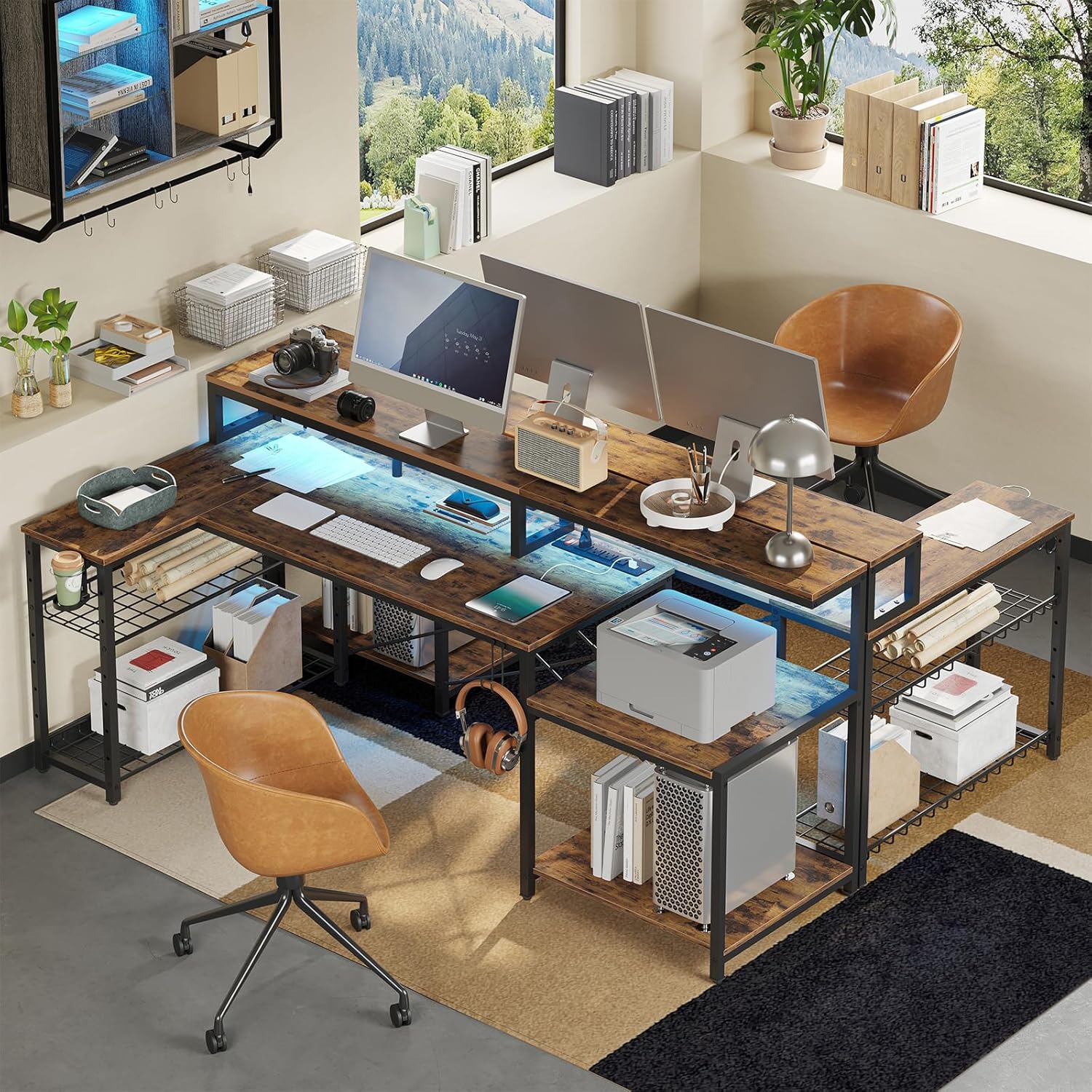 Компьютерный стол 71,5 дюймов  – обзор и цена Office Furniture Outlet