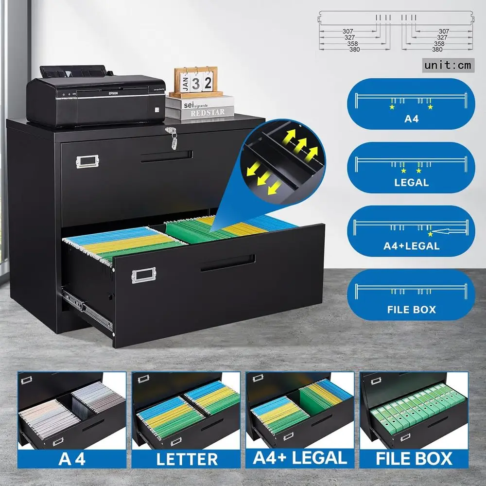 Металлический боковой шкаф для – обзор и цена File Cabinet Lateral
