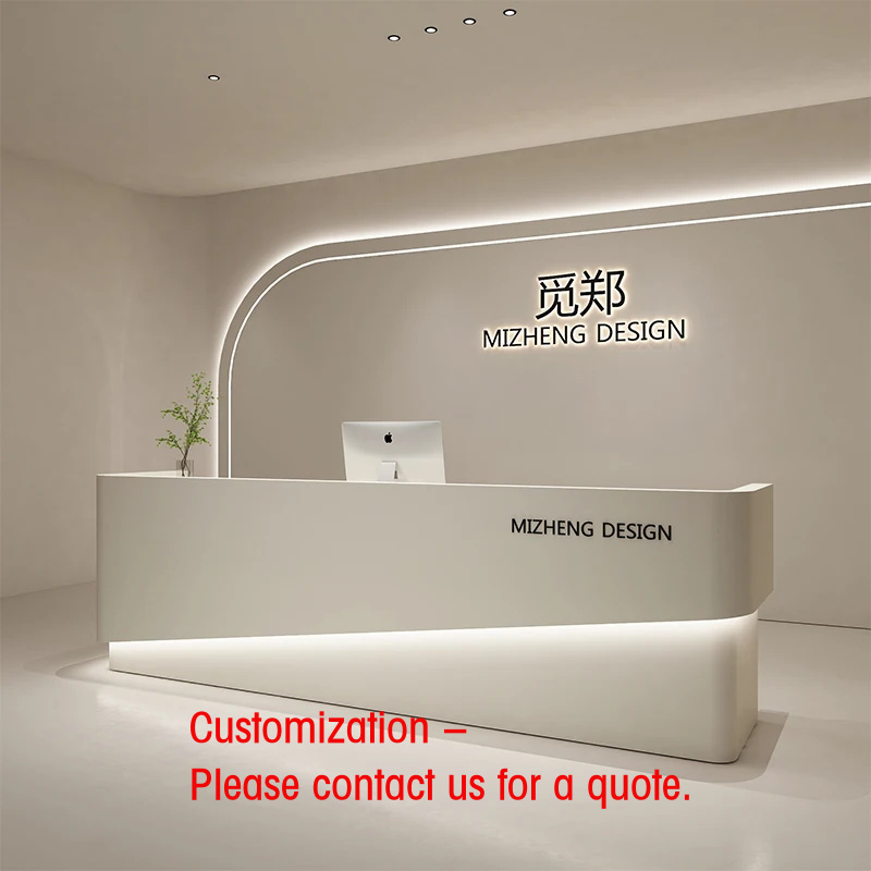 Современная простая стойка рес – обзор и цена Reception Desk Counter
