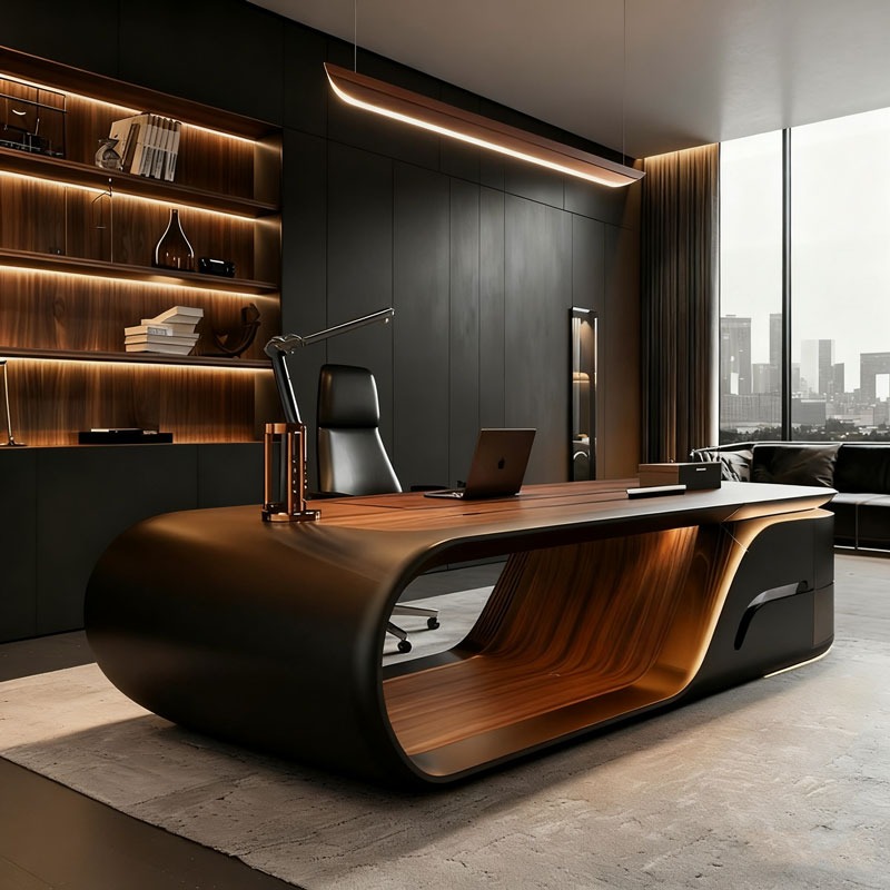 Роскошный современный L-образн – обзор и цена Office Furniture Manufacturers