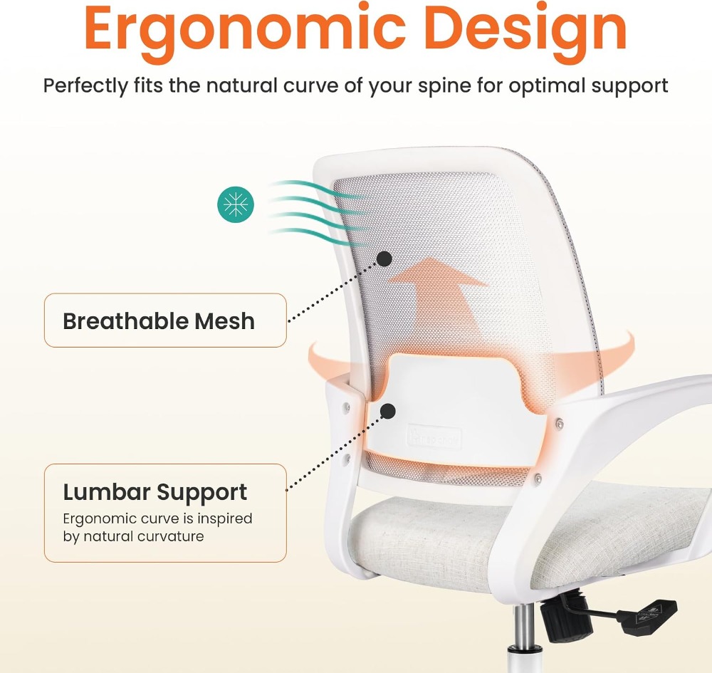 Эргономичный офисный стул с по – обзор и цена Task Chair Mid Back