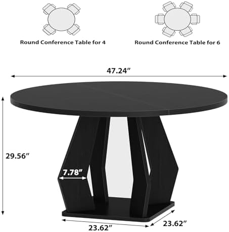 Круглый конференц-стол на 4-6  – обзор и цена Conference Table Round