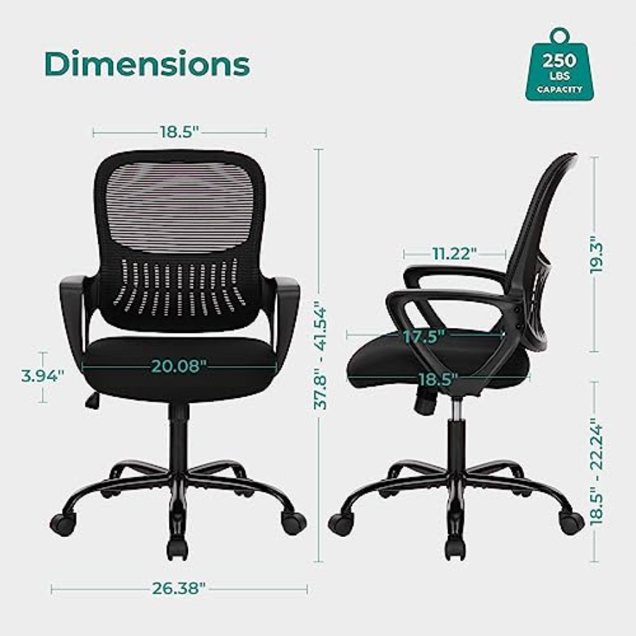 Компьютерное кресло для дома и – обзор и цена Task Chair Mid Back