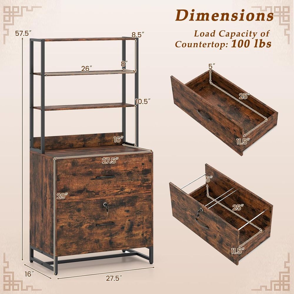 Шкаф для документов в индустри – обзор и цена File Cabinet Lateral