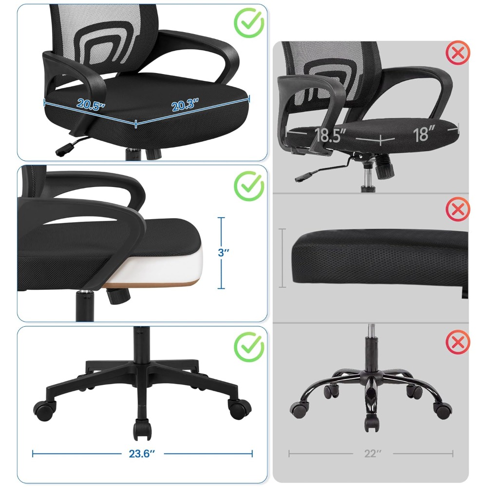 Эргономичное офисное кресло со – обзор и цена Task Chair Mid Back