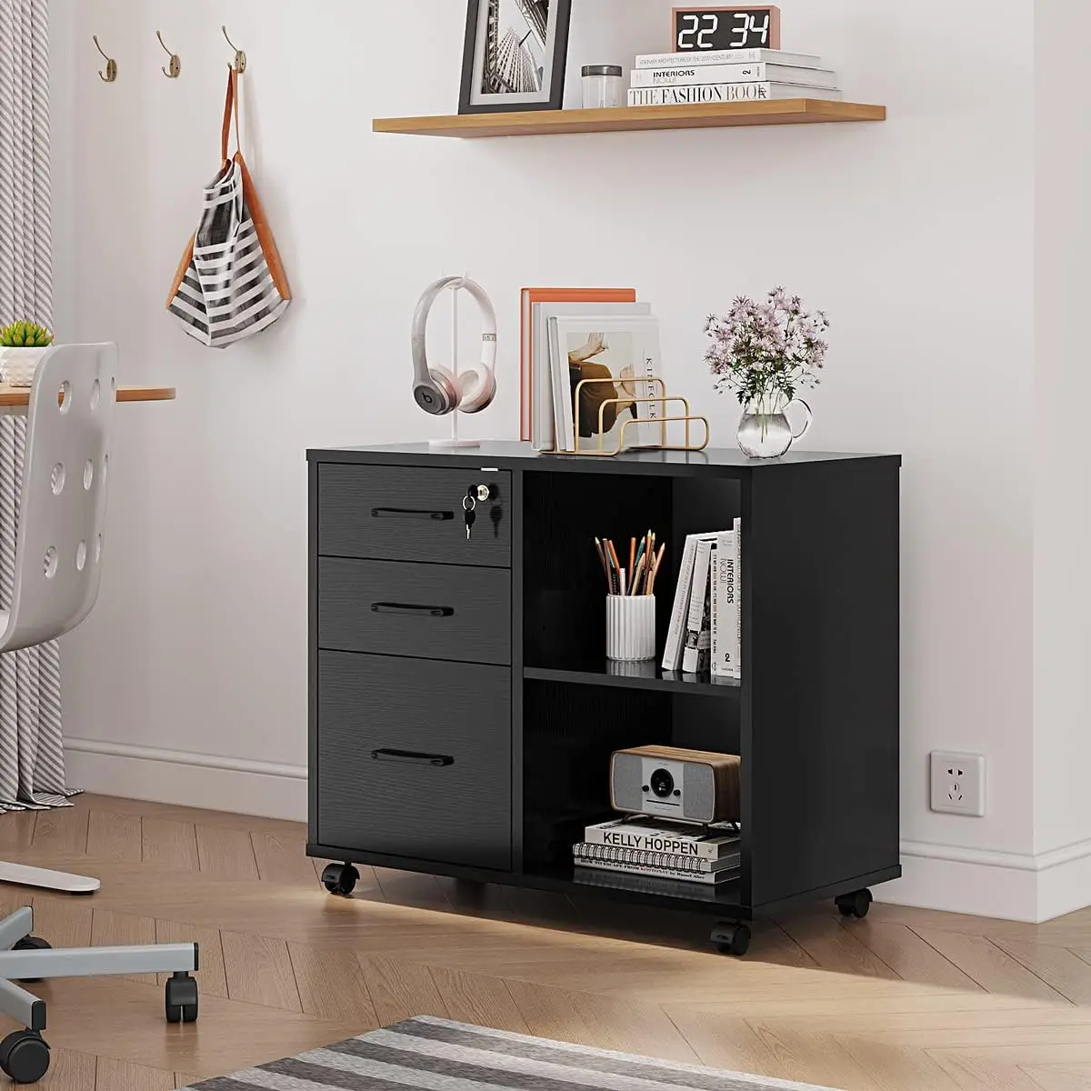 Офисный шкаф для документов с  – обзор и цена File Cabinet Lateral