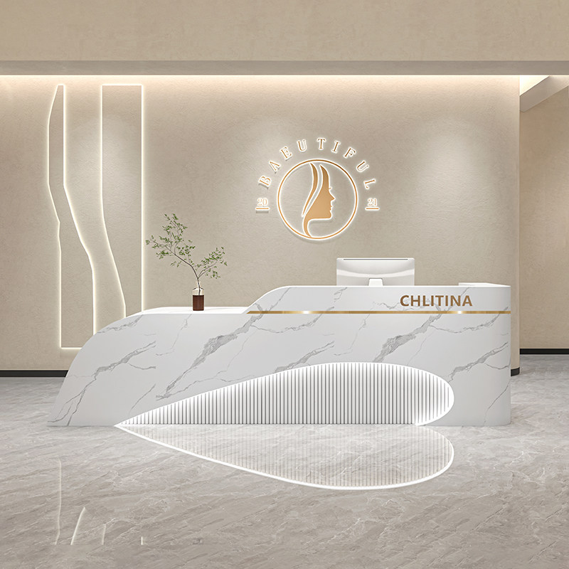 Скандинавская элитная стойка р – обзор и цена Reception Desk Counter