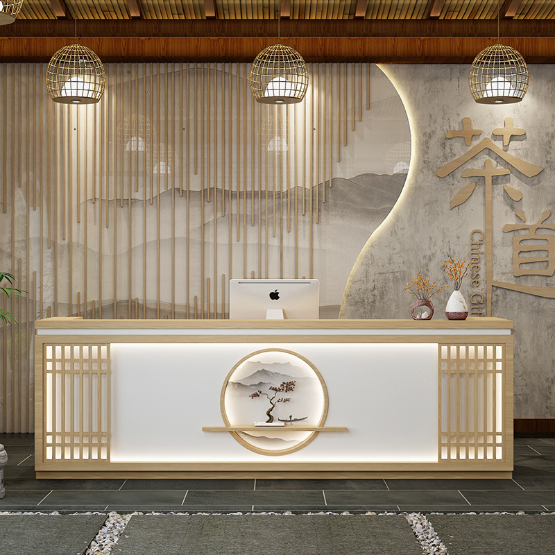 Касса для салона красоты, нова – обзор и цена Reception Desk Counter